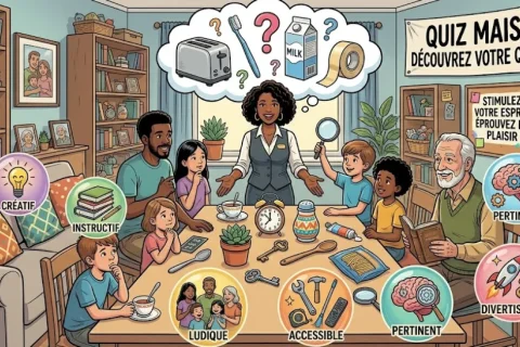 Faire un quiz avec des objets du quotidien